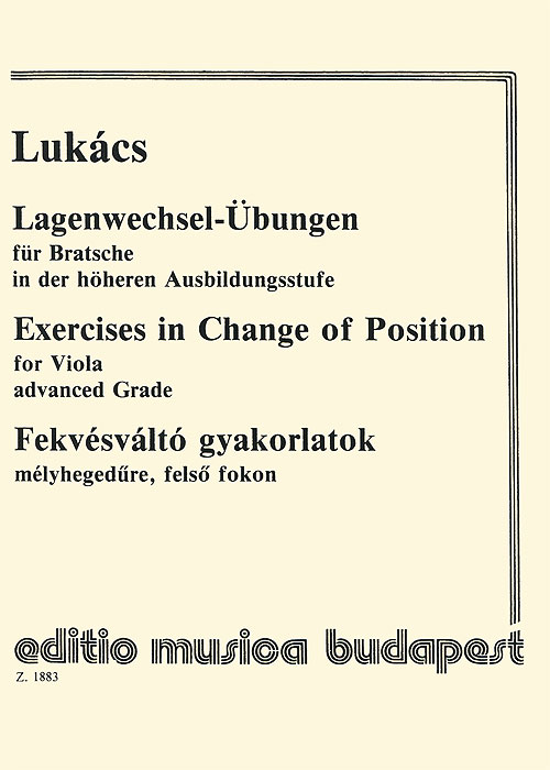 Lukacs: Exercises in Change of Position