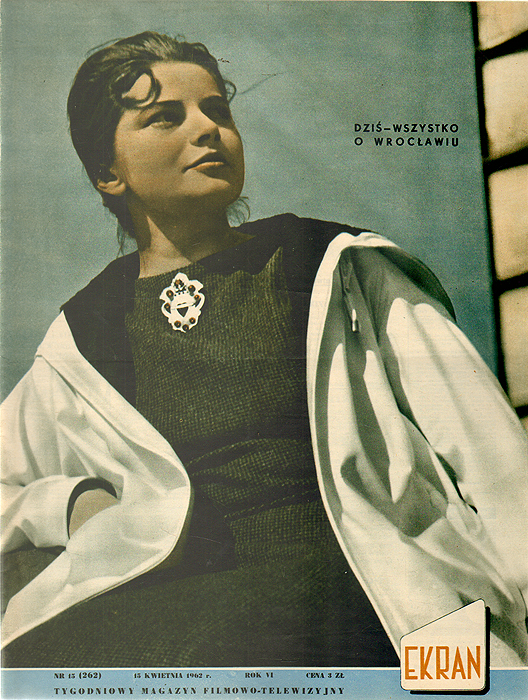 Журнал "Ekran" . № 15 (262) за 1962 год