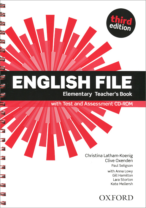 English File: Elementary: Teacher's Book with Test (+ CD-ROM)