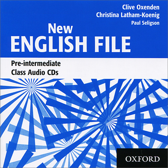 New English File: Pre-intermediate: Class Audio CDs (аудиокурс на 3 CD)