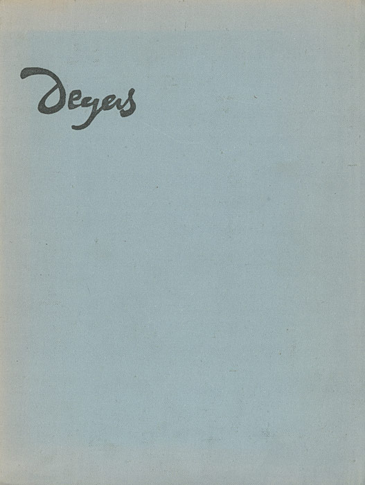 Эдгар Дега. Письма. Воспоминания современников