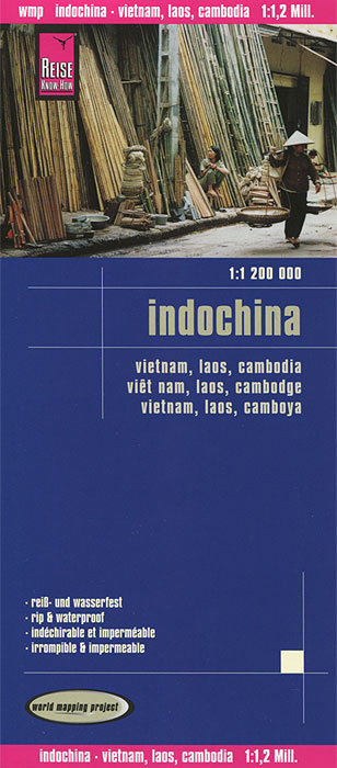 Indochina. Карта