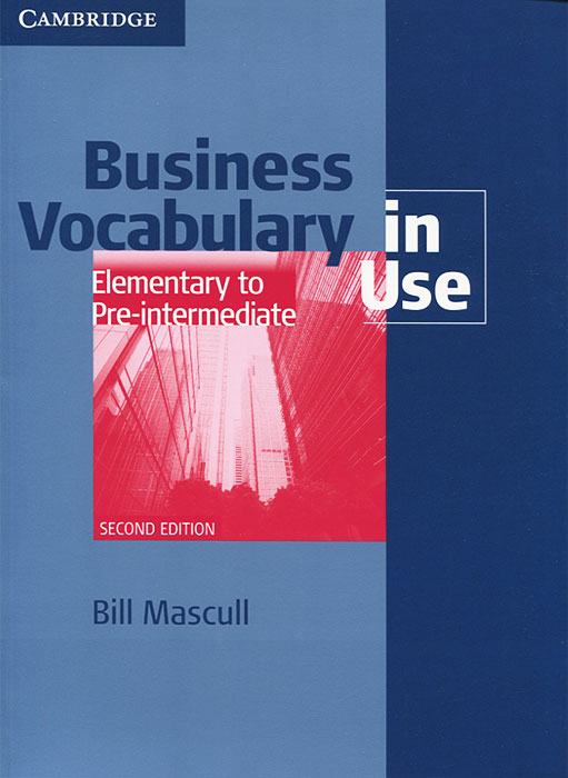 Business Vocabulary in Use: Elementary to Pre-Intermediate12296407 Business Vocabulary in Use: Elementary to Pre-Intermediate12296407The essential book for professionals and students looking to expand their business vocabulary. Bringing learners up to date with the language they need for business today, this book explains words and expressions, provides practice in using the new language, and also reflects recent developments in technology and business practice. With vocabulary drawn from the Cambridge International Corpus, a collection of real English compiled from authentic sources, learners can be sure that the language theyre learning is up-to-date, relevant and natural. In addition, frequent notes are based on data from the Cambridge Learner Corpus.