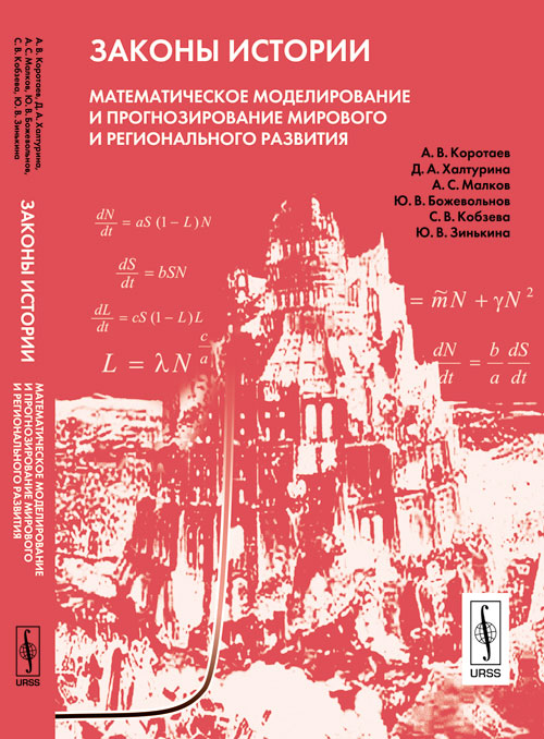 Иллюстрация к книге Законы истории. Математическое моделирование и прогнозирование мирового и регионального развития Законы истории. Математическое моделирование и прогнозирование мирового и регионального развития