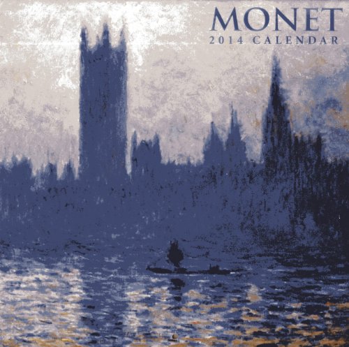 2014 Calendar: Monet: 12-Month Calendar Featuring Famous Fine-Art Paintings By Claude Monet