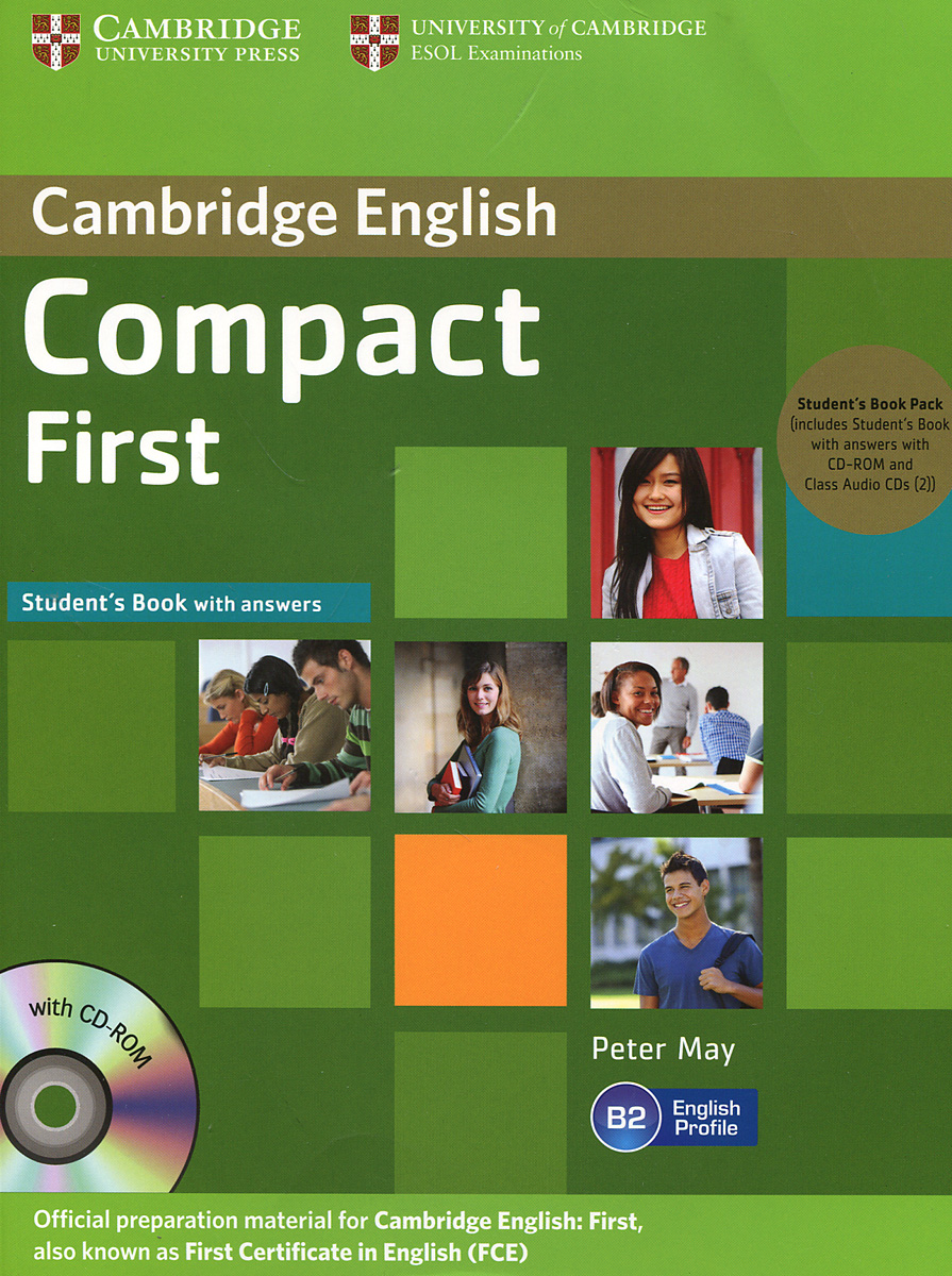 Compact First: Student's Book with Answers (+ CD-ROM и 2 CD)