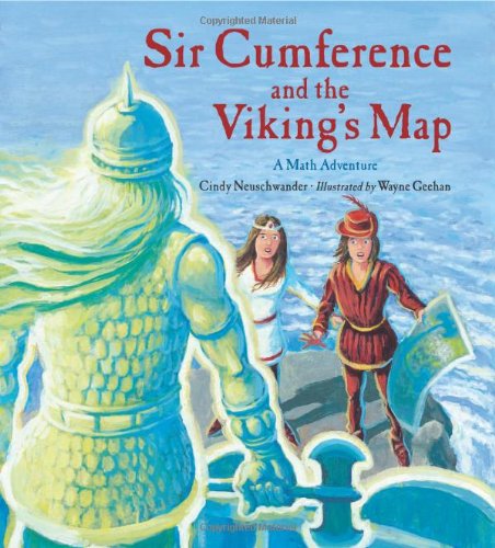 Sir Cumference and the Vikings Map (Charlesbridge Math Adventures)12296407 Sir Cumference and the Vikings Map (Charlesbridge Math Adventures)12296407Xaxon Yellowbearyd was the fiercest Viking warrior of his time. Now a map to his hidden treasure lies in Radiuss and Pers hands. Together the cousins must decode the strange numbered grid on the map-and figure out the secret of the Vikings X and Y axes. As bungling bandits pursue them, Radius and Per use coordinate geometry in their quest for treasure of the greatest measure.