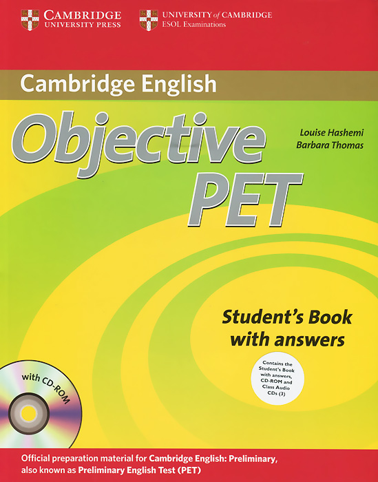 Objective PET: Student's Book with Answers (+ 4 CD-ROM)