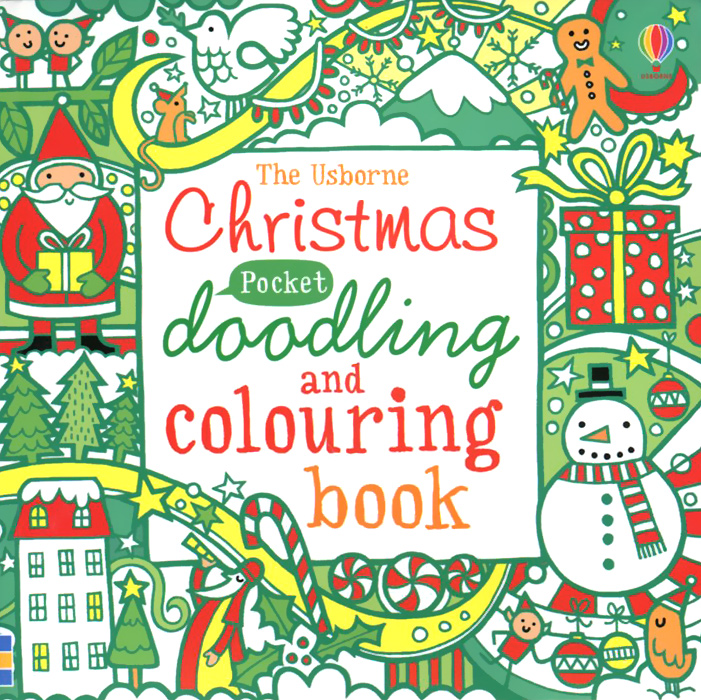 The Usborne Christmas: Pocket Doodling and Colouring Book