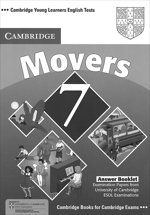 Cambridge Movers 7: Answer Booklet Examination Papers
