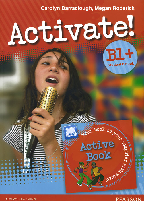 Activate! B1+: Students Book (+ DVD-ROM) - Carolyn Barraclough, Megan Roderick12296407An exciting and intensive skills-based course, which focuses on themes from contemporary teen culture. Activate! engages students and offers highly enjoyable and thorough preparation for local and international exams. Key features: Active Book and Active Teach: the complete digital components for students and teachers; Motivating video clips taken from authentic TV programmes; Teenage exam coach characters support students in Skillzone and Examzone boxes; CLIL (Content and Language Integrated Learning) tasks allow students to apply their language skills to other subjects; Extensive language skills development and practice in the Workbook and Grammar and Vocabulary Book; Comprehensive teachers support package with materials in the Teachers Book and Teachers Exam Box; Interactive exam practice in the Active Book.