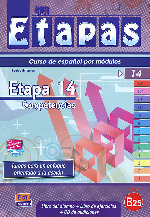 Etapas: Etapa 14 (B2. 5): Competencias: Libro Del Alumno / Ejercicios (+ CD-ROM)