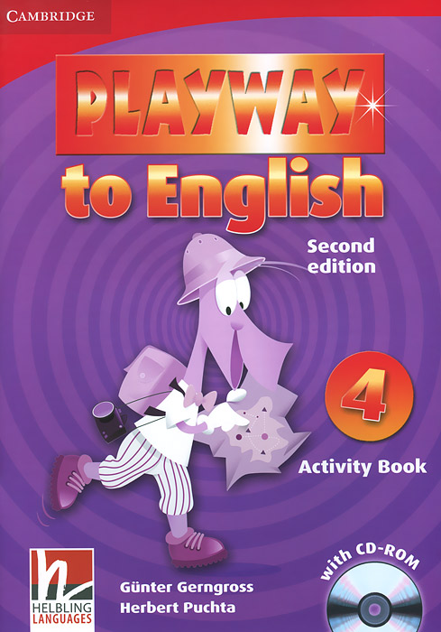 Playway to English: Level 4: Activity Book (+ CD-ROM) - Gunter Gerngross, Herbert Puchta12296407Playway to English Second edition is a new version of the popular four-level course for teaching English to young children. Pupils acquire English through play, music and Total Physical Response, providing them with a fun and dynamic language learning experience. In the Activity Book children can:  Practise all the target language from Pupils Book 4.  Consolidate learning with an engaging CD-ROM, containing a rich assortment of exciting activities.