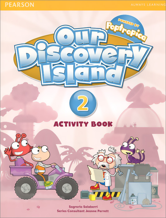 Our Discovery Island: Level 2: Activity Book (+ CD-ROM) - Sagrario Salaberri12296407Welcome to Our Discovery Island, a six-level primary series that engages children in 21st century learning. Children uncover clues and solve mysteries as they learn English. Whole learner: Adventures on themed islands develop cognitive, emotional, and social skills. Authenticity: Children are safe, absorbed and happy playing and practising in the online world Repetition: Songs, chants, and games reinforce essential vocabulary and grammar practice Motivation: Stories, characters, and activities engage learners. Our Discovery Island is a groundbreaking new course that makes learning English an exciting and engaging experience.