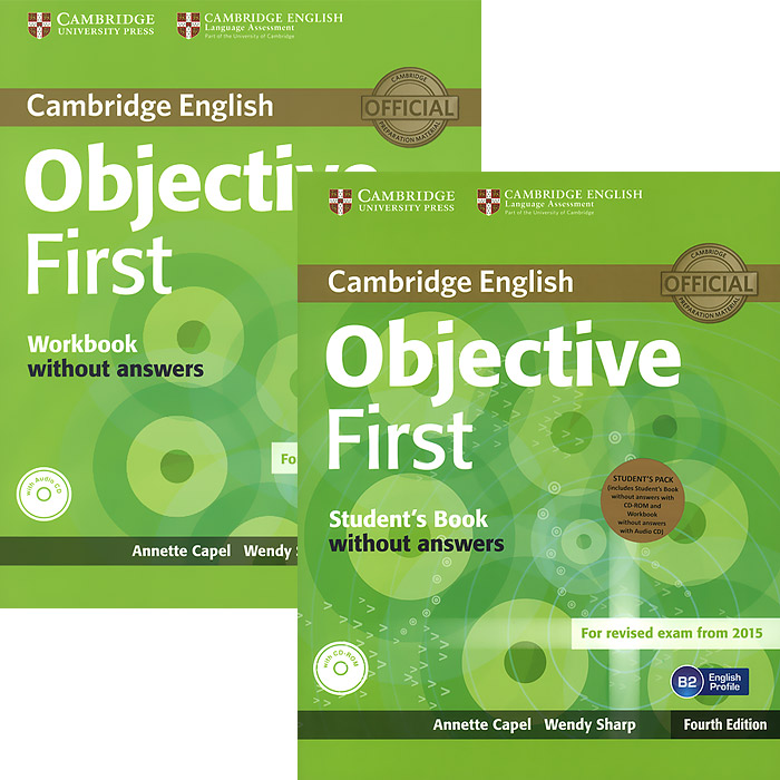 Objective First Student's Pack (комплект из 2 книг + CD, CD-ROM)