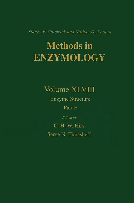 Methods in Enzymology: Volume 48: Enzyme Structure: Part F