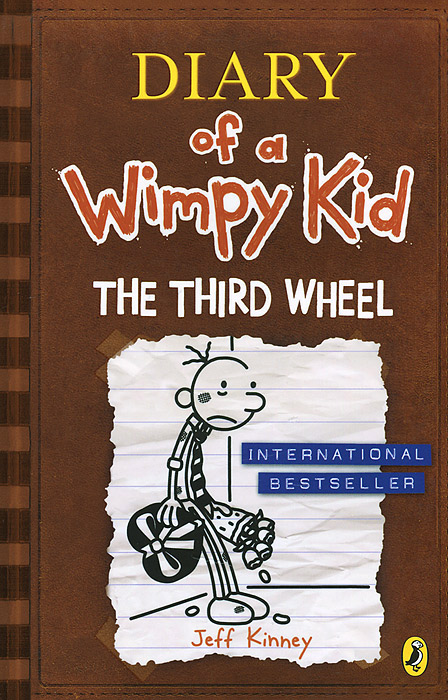 Diary of a Wimpy Kid: The Third Wheel - Jeff Kinney12296407The Third Wheel is the hilarious new book in the brilliant, bestselling and award-winning Diary of a Wimpy Kid series. Perfect for readers of 8+ and all the millions of Wimpy Kid fans. Also now a box office-busting major motion franchise with the third Wimpy Kid movie, Dog Days released in the UK in August 2012!