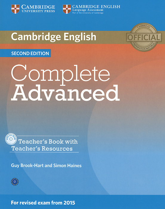 Complete Advanced: Teacher's Book (+ CD-ROM)