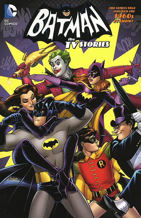 Batman: The TV Stories12296407For the first time, DC Comics collects Batman stories originally published between 1948 and 1966 that were adapted into specific episodes of the classic Batman TV series! Starring The Joker, The Penguin, The Riddler and Mr. Freeze (here called Mr. Zero), and featuring the debut of Batgirl, these stories have never been collected together before.