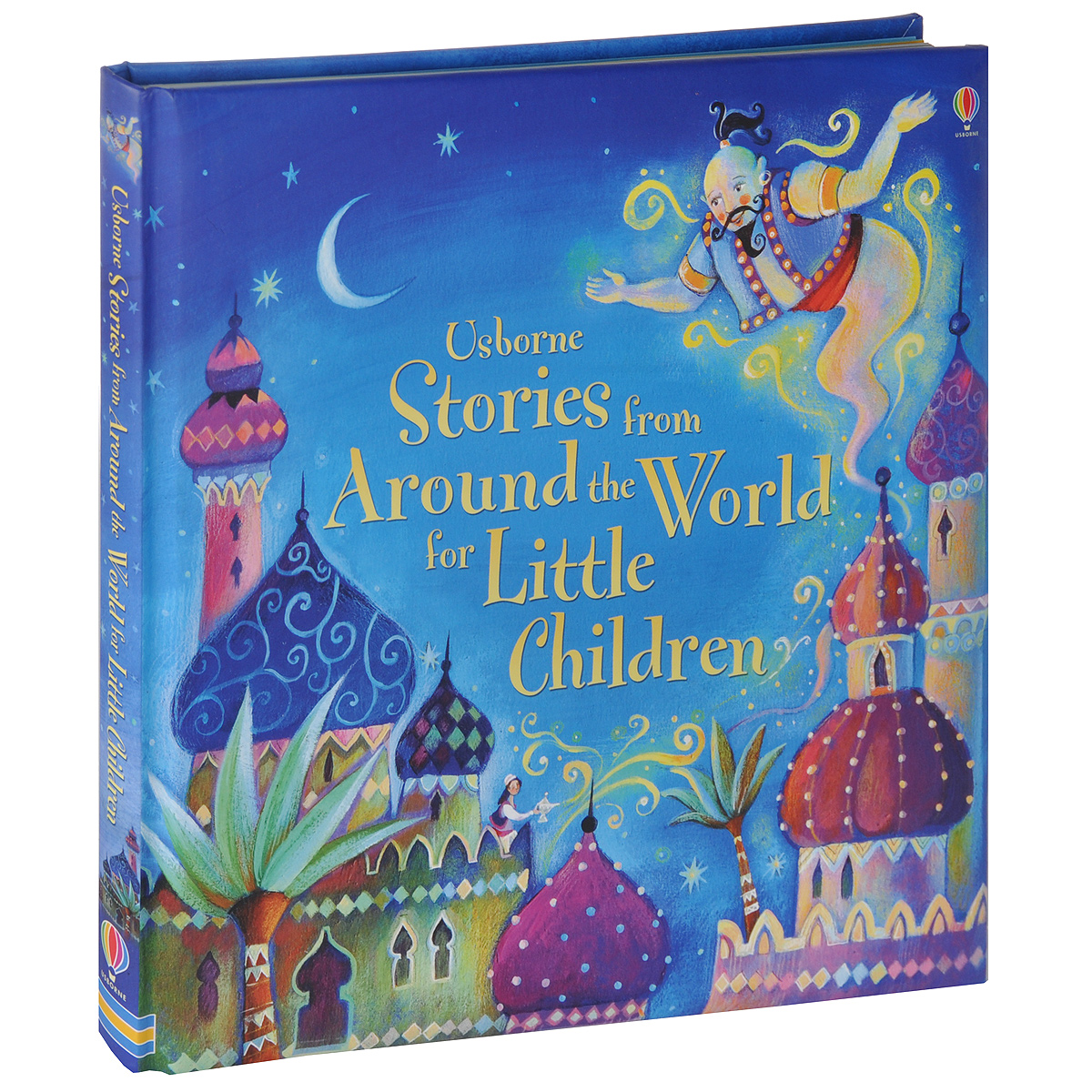 Stories from Around the World for Little Children12296407 Stories from Around the World for Little Children12296407This is a fantastic treasury of stories from around the world, retold for young children. It contains five traditional tales with illustrations from the Usborne Young Reading Programme: Aladdin and his Magical Lamp (Persia), Brer Rabbit Down the Well (United States), How Zebras Got their Stripes (Africa), Why the Sea is Salty (Korea) and The Dragon Painter (China). Each story is beautifully illustrated and perfect for either reading aloud or for more confident readers to tackle alone.