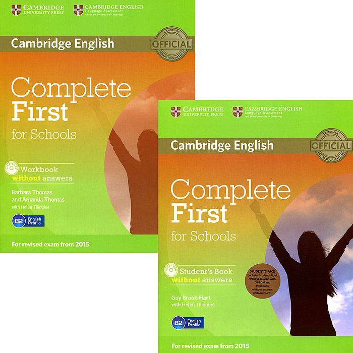 Complete First for Schools Student's Pack (комплект из 2 книг + 2 CD-ROM)
