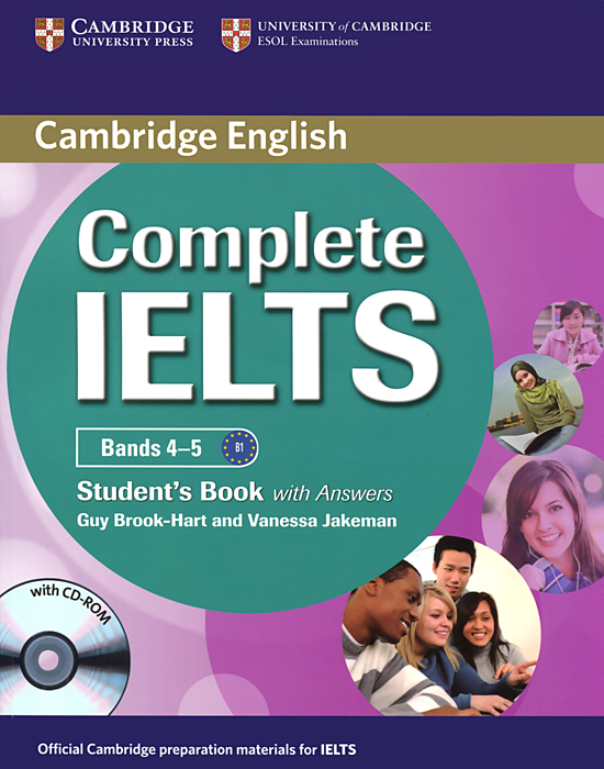 Complete IELTS: Bands 4-5: Student's Book with Answers (+ CD-ROM)