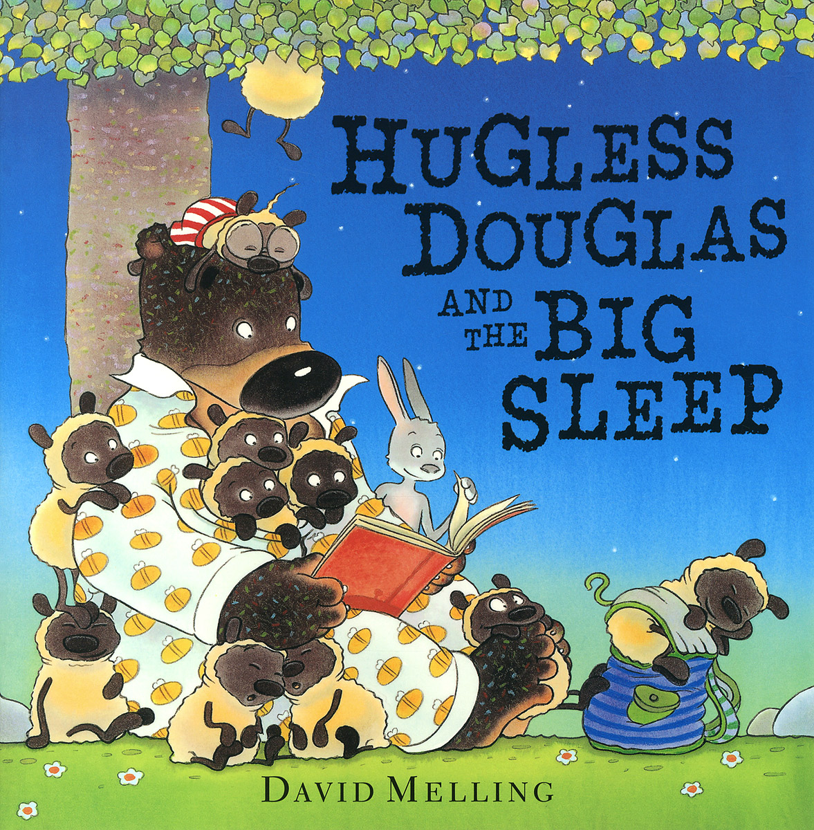 Hugless Douglas and the Big Sleep - David Melling12296407Hugless Douglas is very excited about Rabbits sleepover, but he collects so many friends along the way that soon its a big squash in Rabbits small burrow! How will they ever get to sleep? Douglas has already captured the hearts of thousands of children and this third delightful story is as funny and compelling as the first. Perfect for bedtime and hugtime, David Mellings heartwarming story is brought to life by brilliantly imaginative illustrations.