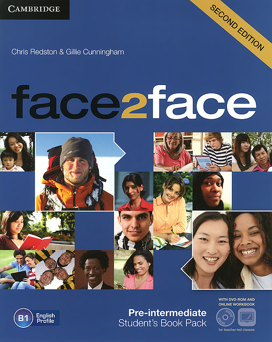 Face2face: Pre-intermediate B1: Student's Book (+ DVD-ROM and Online Workbook)