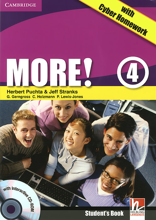 More! Level 4: Student's Book with Cyber Homework (+ CD-ROM)