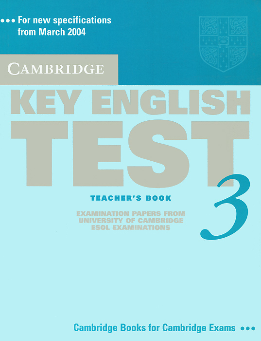 Key English Test 3: Teacher's Book