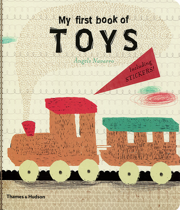 My First Book of Toys: With Stickers