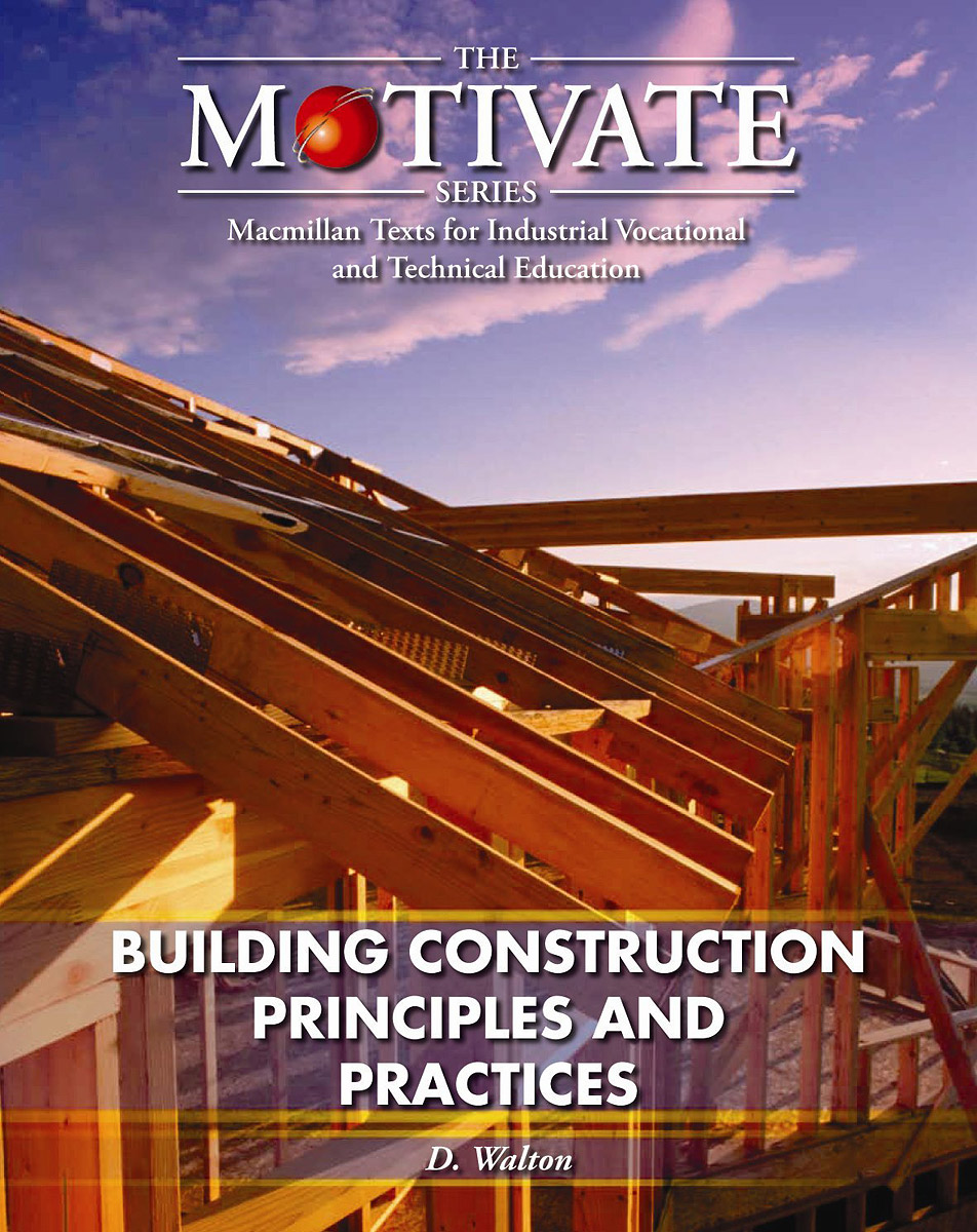 Building Construction: Principles and Practice - D. W. Walton12296407This text has been designed to assist students who are studying building construction and technology as part of their technical education. It has been specially prepared to match the typical syllabuses found in senior secondary schools and colleges where technical and vocational studies form part of the curriculum. It introduces the student to building technology - the understanding of how materials used in the construction of buildings function, enabling their performance to be anticipated, and building construction, the result of applying technology. The aim is to produce a complete structure that will provide shelter in the form of a permanent building ensuring safe, healthy and enduring conditions. The ultimate aim of the text is to provide information and techniques of practical use which, with further training, will lead to employment in the building industry. It emphasizes practical applications using typical materials and equipment commonly available on small building sites....