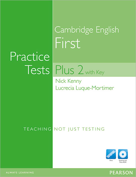 Cambridge English First: Practice Tests Plus 2: Student's Book with Key (+ 2 CD и 2 DVD)