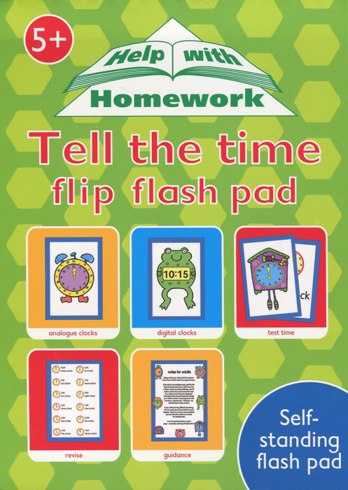 Tell the Time: Flip Flash Pad