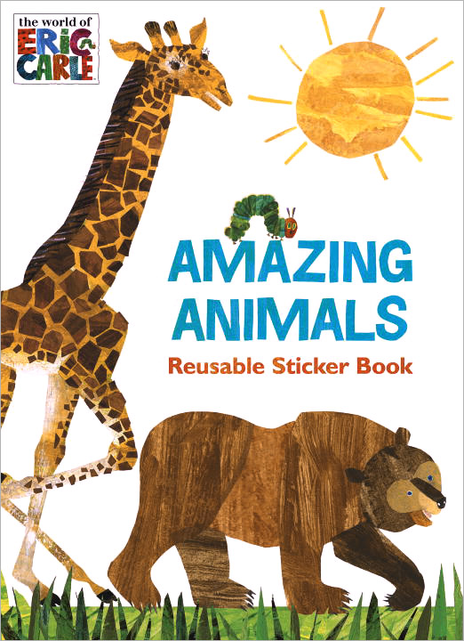 Amazing Animals: Reusable Sticker Book