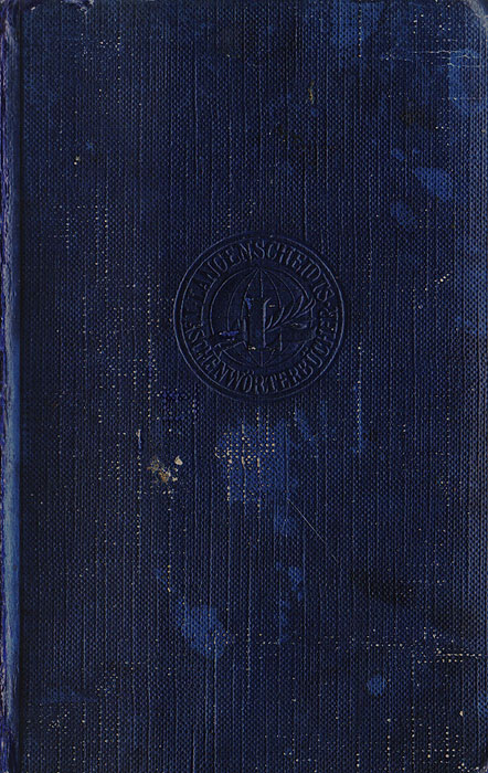      .  , --, 1929 .  Langenscheidtsche Verlagsbuchhandlung G.m.b.H.  .     .    , ,   .      .   - -,        -.