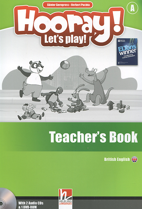 Hooray! Let's Play! Level A: Teacher's Book (+аудиокурс на 2 CD)