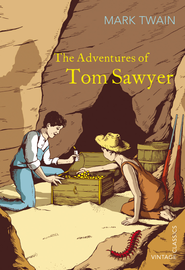 The Adventures of Tom Sawyer - Mark Twain12296407There comes a time in every boys life when when he has a raging desire to go somewhere and dig for hidden treasure. Impish, daring young Tom Sawyer is a hero to his friends and a torment to his relations. For wherever there is mischief or adventure, Tom is at the heart of it. During one hot summer, Tom witnesses a murder, runs away to be a pirate, attends his own funeral, rescues an innocent man from the gallows, searches for treasure in a haunted house, foils a devilish plot and discovers a box of gold. But can he escape his nemesis, the villainous Injun Joe?
