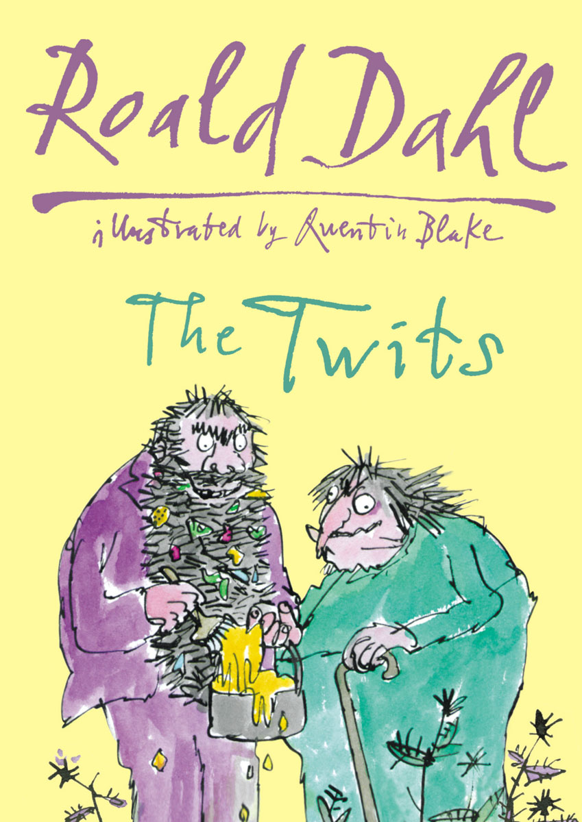 The Twits - Dahl, Roald12296407With filthy hair all over his face and horrid plots growing in his mind, Mr Twit is one of the nastiest people youll ever meet and Mrs Twit is just as bad and even uglier! But they dont stop at tricking each other: neighbouring children and even the local birds are in danger, and thats where the Muggle-Wumps come in. This family of monkeys has had enough of the Twits tricks and, with the help of the handsome Roly-Poly Bird, they decide its time for sweet revenge...