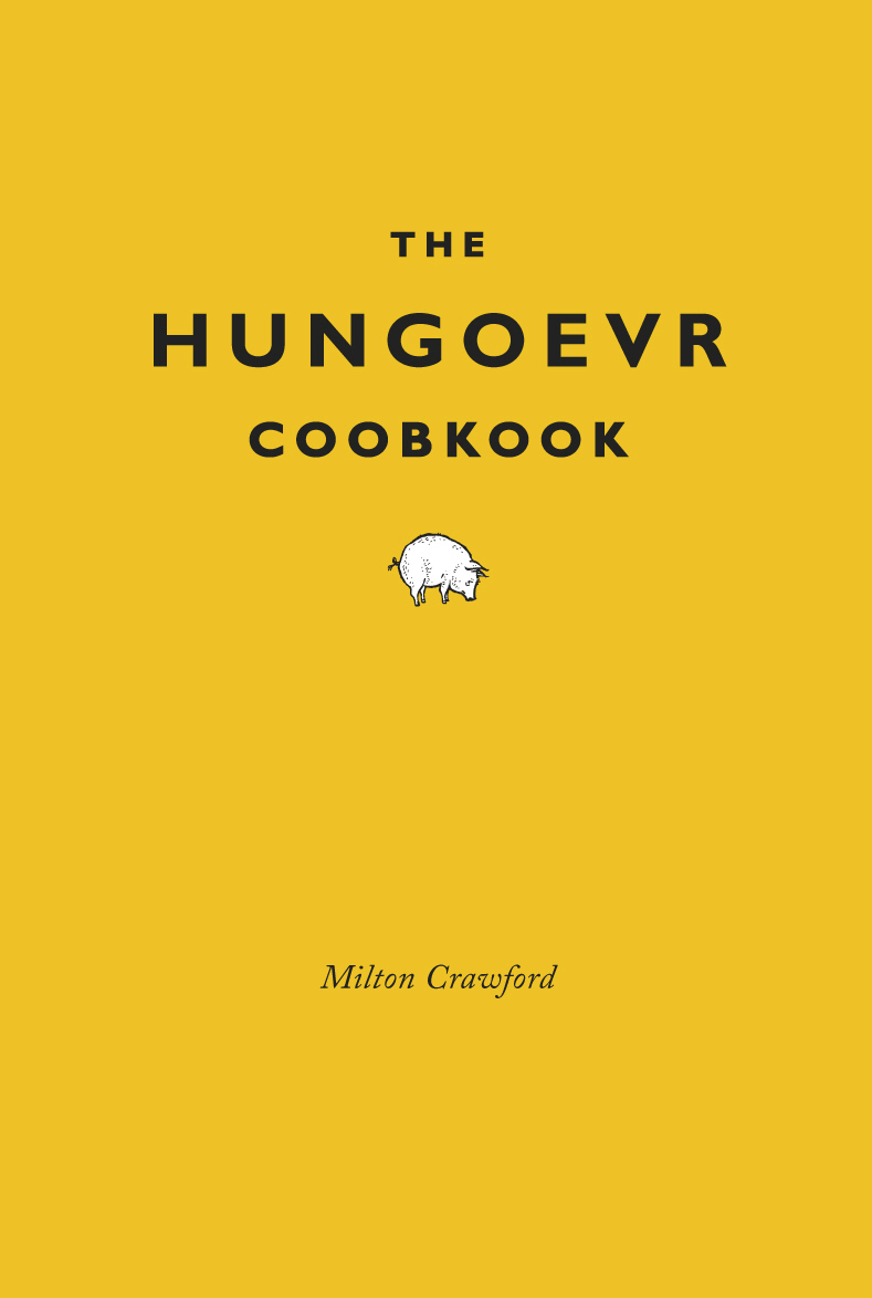 The Hungover Cookbook