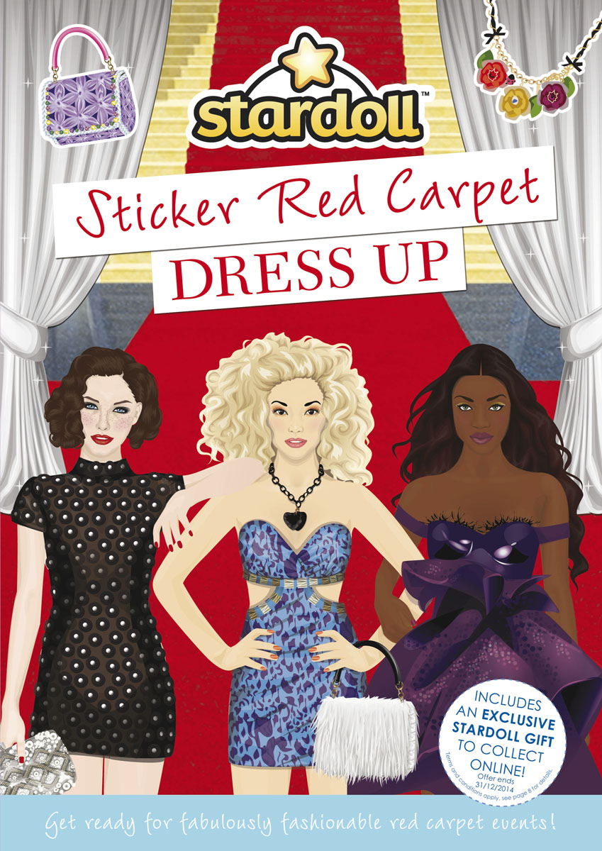 Stardoll: Sticker Red Carpet Dress Up