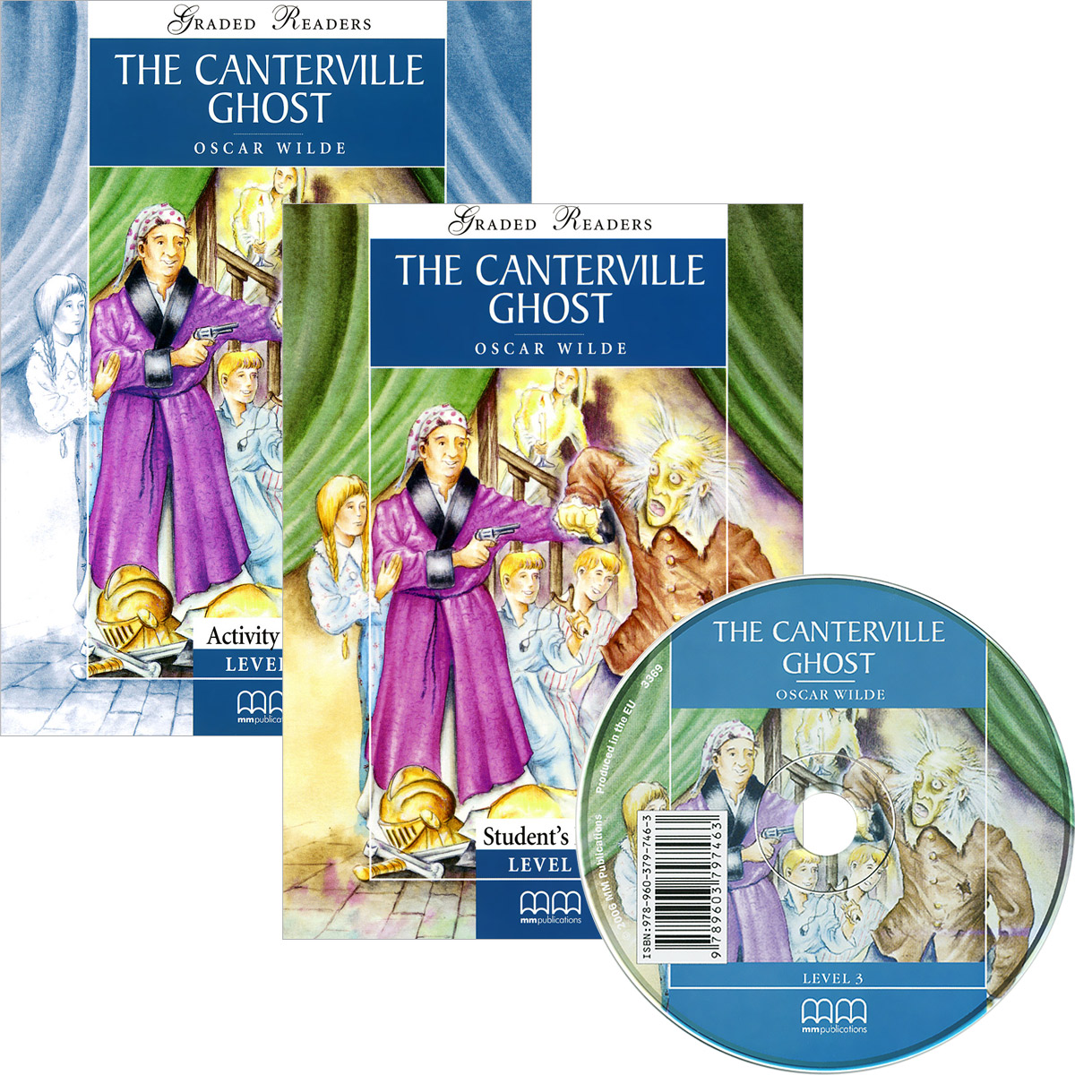 The Canterville Ghost (комплект из 2 книг + CD)