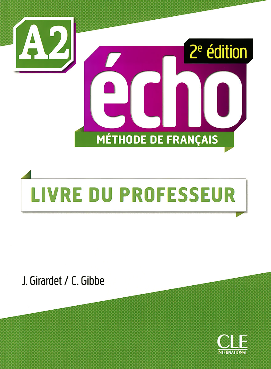 Echo A2: Methode de Francais