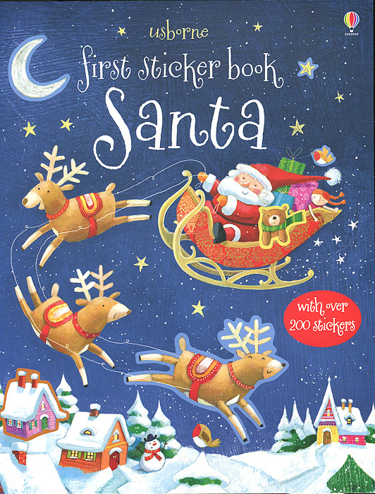 First Sticker Book: Santa