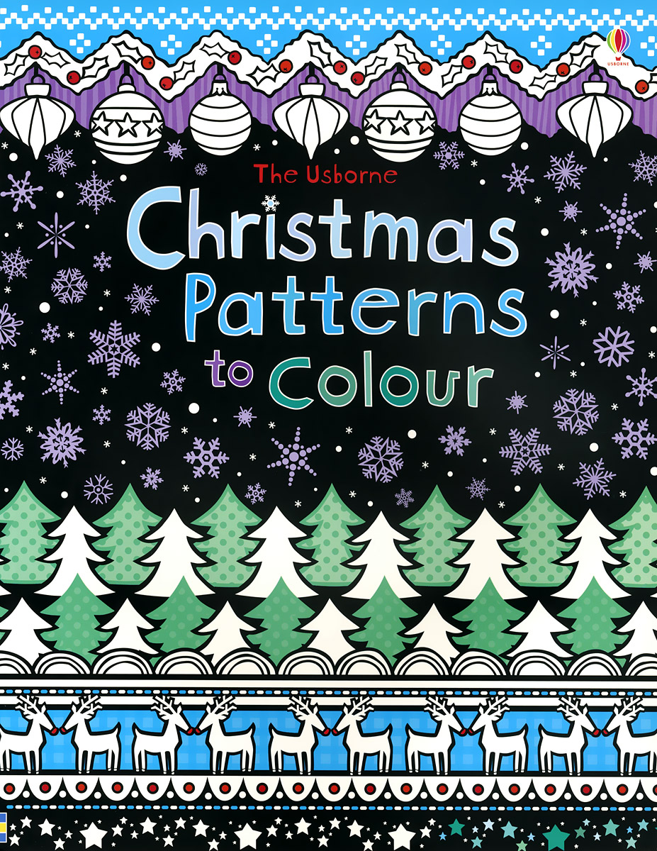 Christmas Patterns to Colour