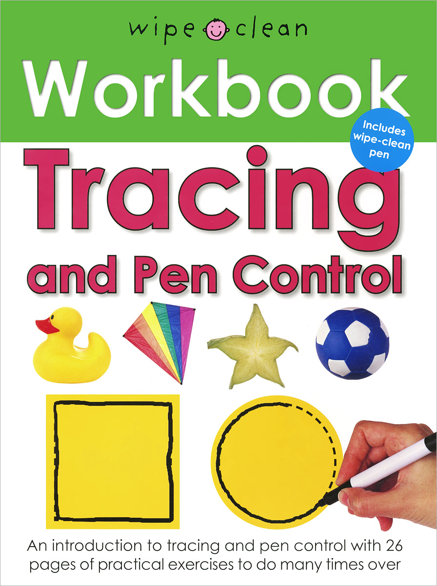 Wipe Clean Work Books: Tracing and Pen Control