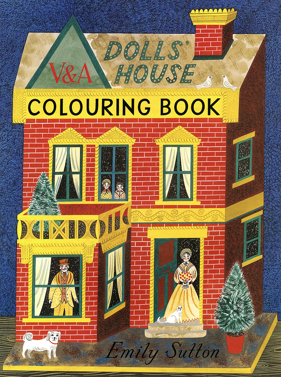 The Dolls' House Colouring Book