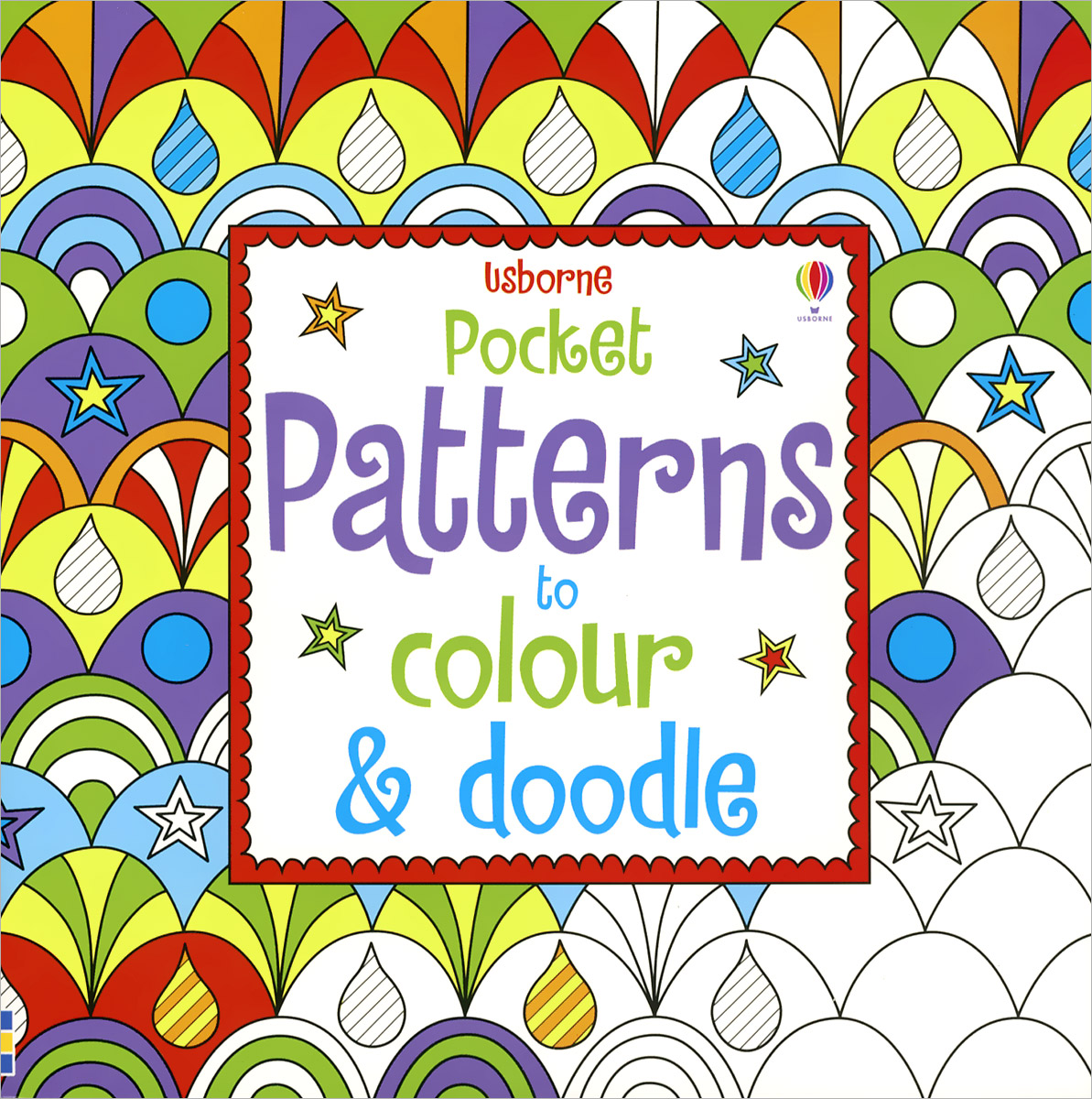 Pocket Patterns to Colour & Doodle - Kirsteen Rogers12296407Carries EU Toy Safety Directive CE logo. A seriously addictive pocket doodling book packed with pages to colour. Includes suggestions for ways to colour the patterns, with hints and tips on choosing colours and media. With craft paper quality pages ideal for drawing on, doodlers can complete the scenes however they want. The handy pocket size enables doodlers to doodle anywhere - at home, on a journey - or even waiting at the bus stop! Perfect for children and adults alike.