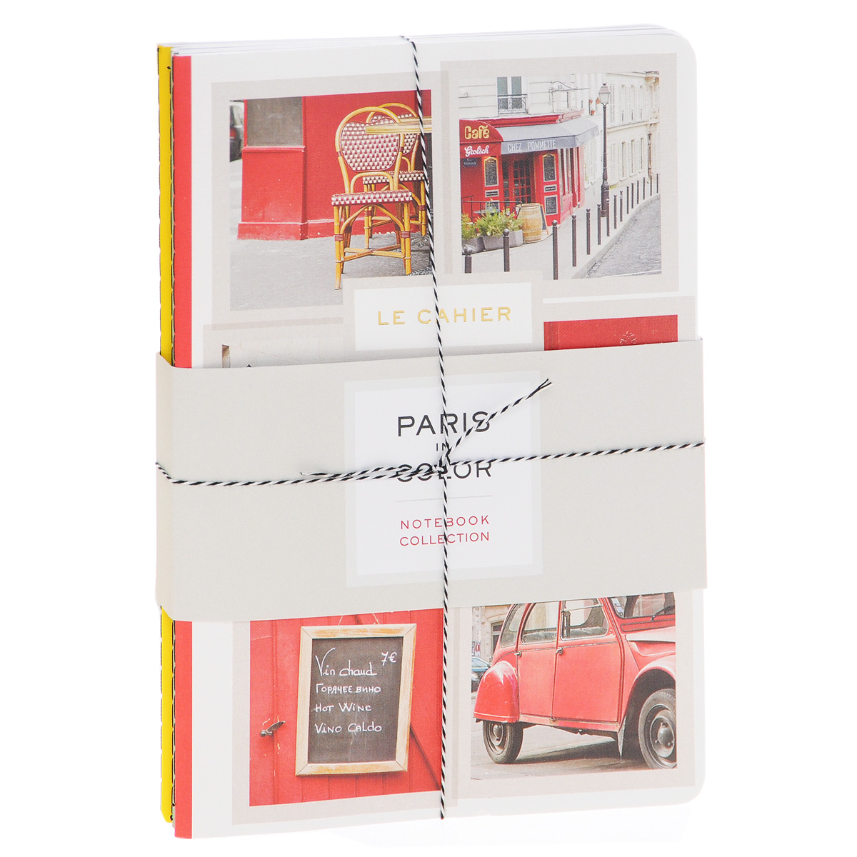 Paris in Color: Notebook Collection: 3 Lined Notebooks