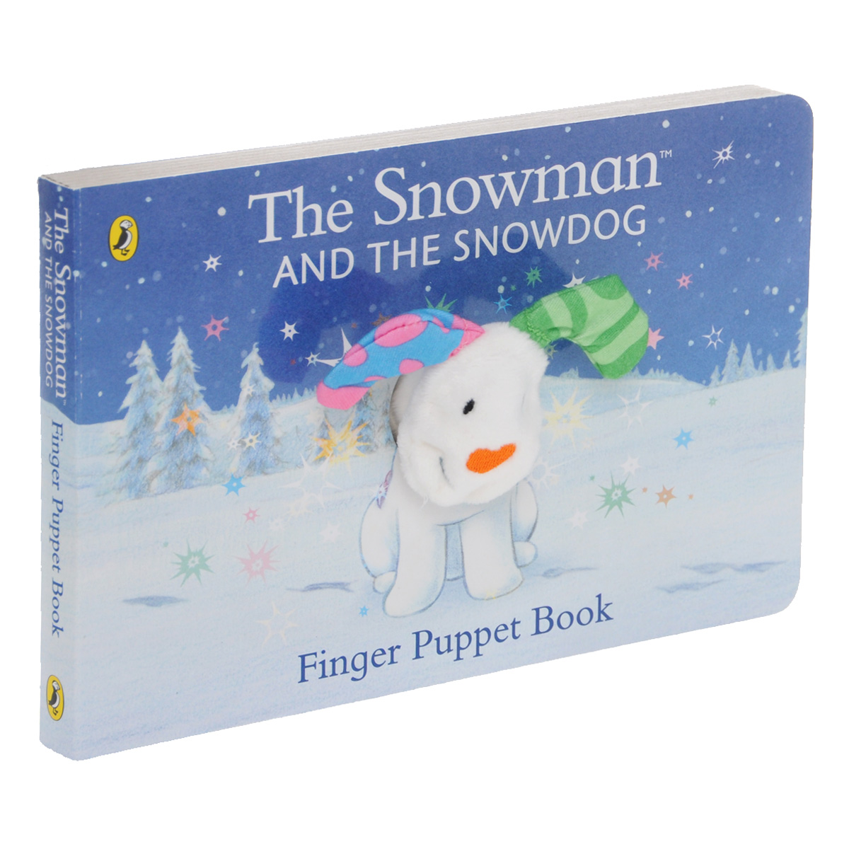 The Snowman and the Snowdog: Finger Puppet Book - Raymond Briggs12296407A brilliantly playful finger-puppet book featuring the Snowman and the Snowdog! A boy built a Snowman and a Snowdog. That night, they came to life...Wiggle your finger and play with the Snowman and the Snowdog in this fun finger-puppet book! When he comes to life, the Snowdog runs, plays and flies into the air with Billy and the Snowman. Look out for Raymond Briggs original classic, The Snowman, as well as the picture book of The Snowman and the Snowdog, too!